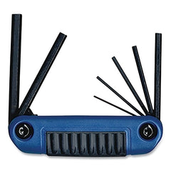 Eklind Tool 25172 Ergo-Fold Fold-up Hex Key Allen Wrench - 7pc Set Metric 2-8mm