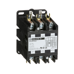 SCHNEIDER ELECTRIC Square D 8910DPA63V02 120VAC Definite Purpose Contactor 60A 3-Pole