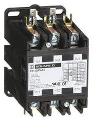 SCHNEIDER ELECTRIC Square D 8910DPA63V02 120VAC Definite Purpose Contactor 60A 3-Pole