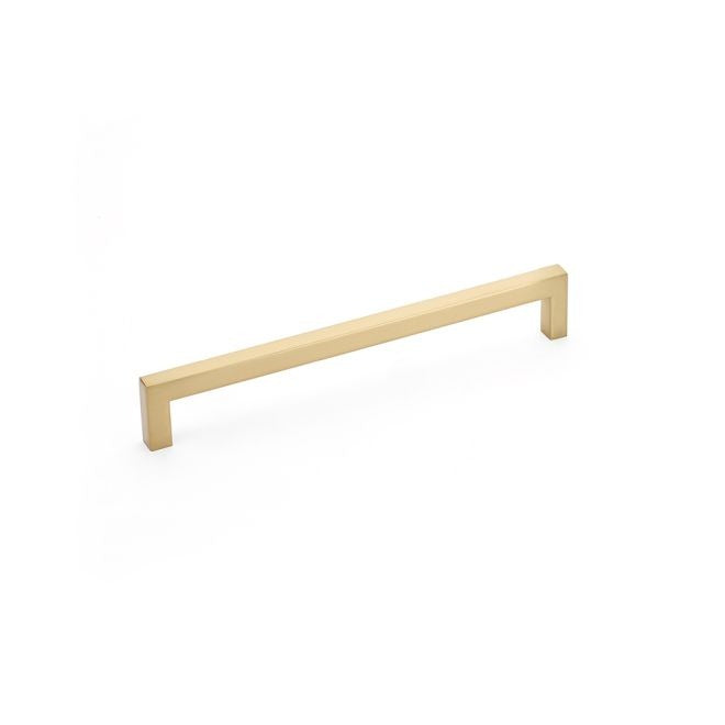 EMTEK Emtek 86709US4 Warwick Cabinet Pull 10in Ctc Satin Brass
