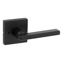 KWIKSET Kwikset 730HFLSQT-514 Halifax Privacy Lever Lock Matte Black
