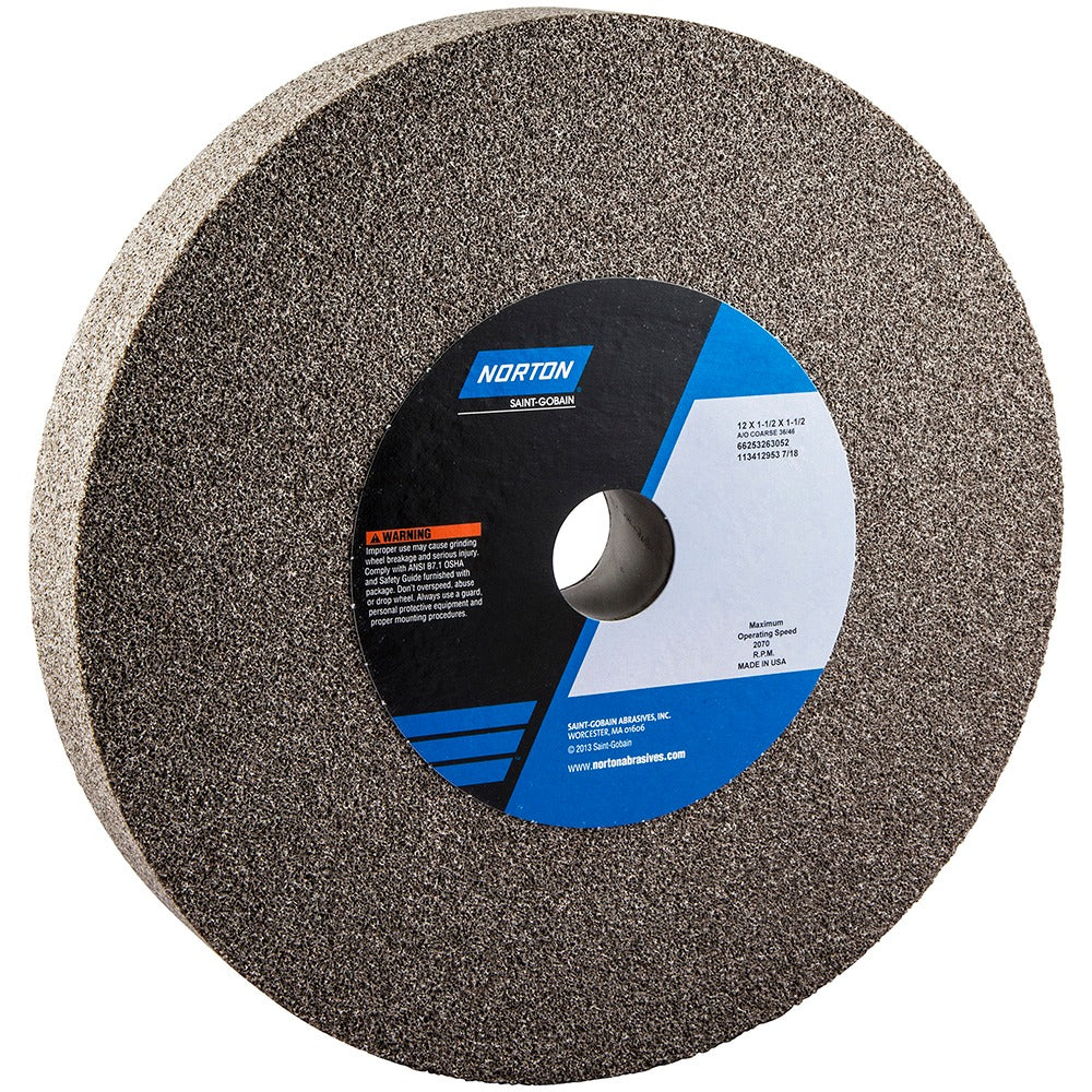NORTON Norton 66253263052 Bench Pedestal Grinding Wheel 12 in