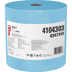 KIMBERLY-CLARK Kimberly-Clark KCC41043 Wypall PowerClean X80 heavy duty cloths jumbo roll 475 sheets (8347)