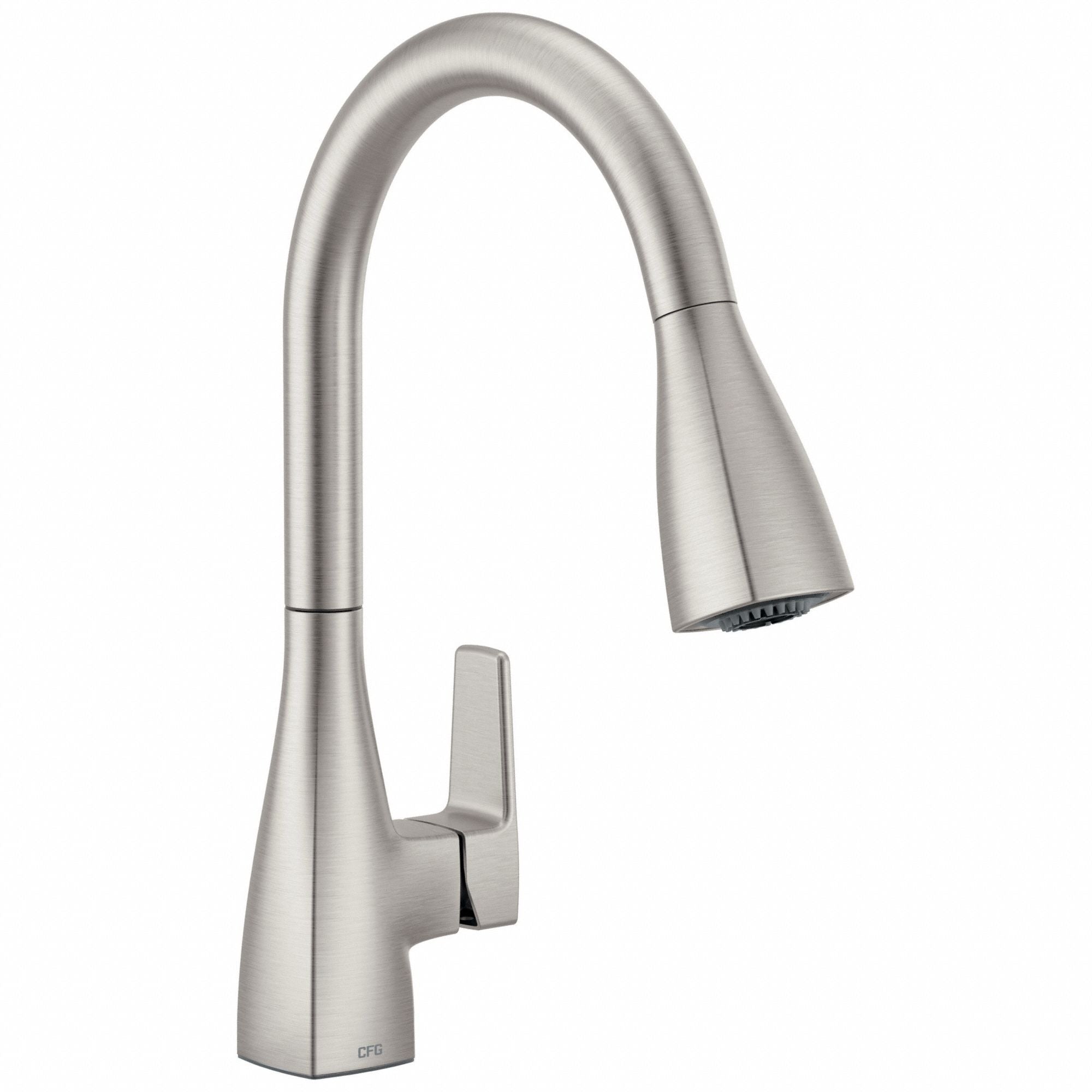 CLEVELAND FAUCET Cleveland Faucet 76162SRS Slate 1-Handle Pulldown Kitchen Faucet (Single-Post)