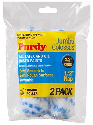PURDY Purdy Corporation 140624033 Jumbo Mini Roller Cover 2 Pack
