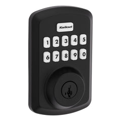 KWIKSET Kwikset 9250TRS-514S Smartcode Deadbolt Matte Black
