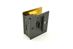 TRIMCO Trimco 1065622 Privacy Pocket Door Lock Matte Black