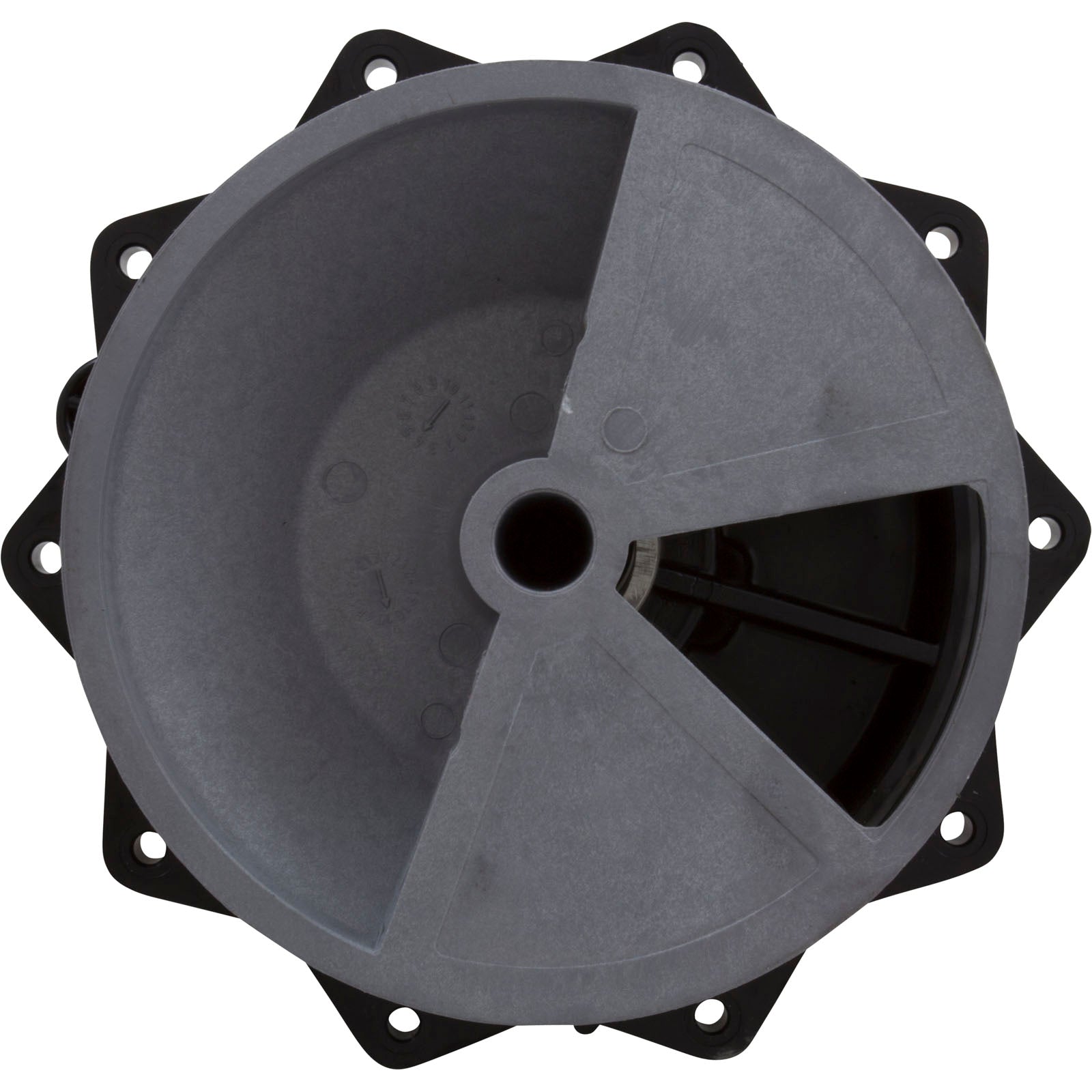 PRAHER Praher E-50-S2B 2 In Key Hub Assembly Black | E-50-S2B