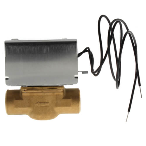 RESIDEO Honeywell Home V8043A1227 2-Way 18 Inch Lead Zone Valve 1/2 NPT Connection 24V
