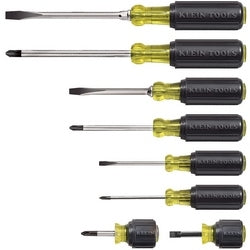 KLEIN TOOLS Klein 85078 Screwdriver Set Multi-Application 8-Piece