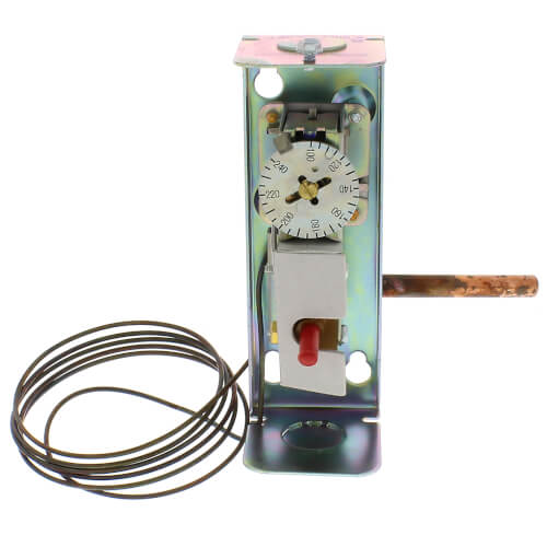 RESIDEO Resideo L4008E1305 High Limit Remote Bulb Aquastat Manual Reset 100 to 240 Degree Fahrenheit