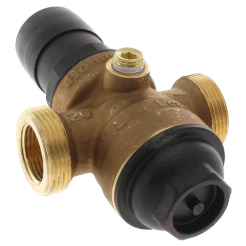 RESIDEO Resideo Braukmann DS06-101-SUS-LF DialSet Pressure Regulating Valve Bronze 3/4 in FNPT x Union Sweat