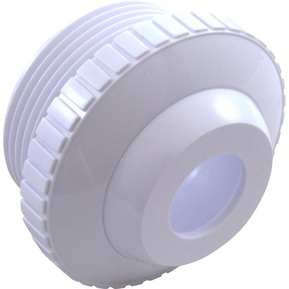 CUSTOM MOLDED PRODUCTS Custom Molded Products 25552-300-000 Eyeball Fitting 1-1/2 inch MPT 2-3/8 inch FD 3/4 inch Orifice White