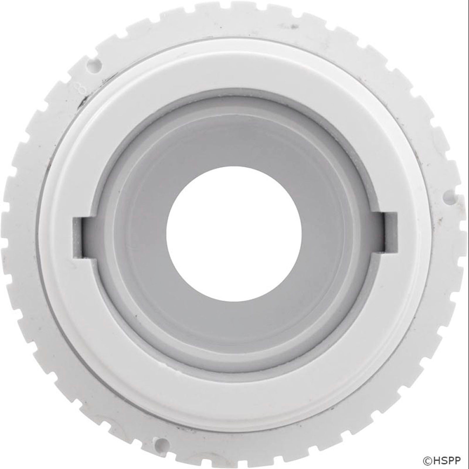 CUSTOM MOLDED PRODUCTS Custom Molded Products 25552-300-000 Eyeball Fitting 1-1/2 inch MPT 2-3/8 inch FD 3/4 inch Orifice White