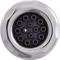 CUSTOM MOLDED PRODUCTS Custom Molded Products 23442-332-000 Jet Intl CMP Typhoon 400 3-3/8 Inch Face Diameter Mass Scalloped Stainless Steel/Graphite Gray