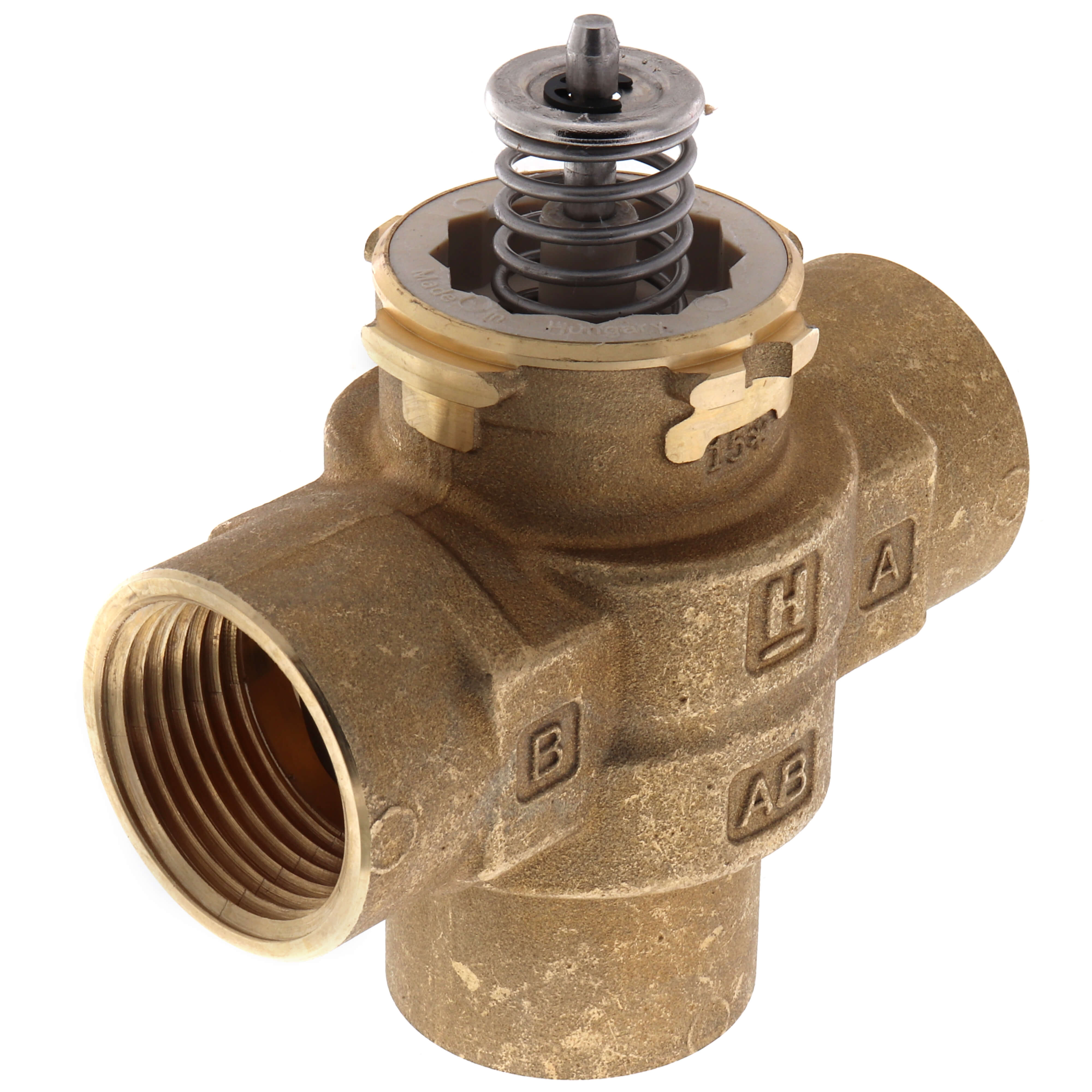 RESIDEO Resideo VCZMR6100 1-Inch Female NPT 3-Way Valve Assembly 8.6 Cv