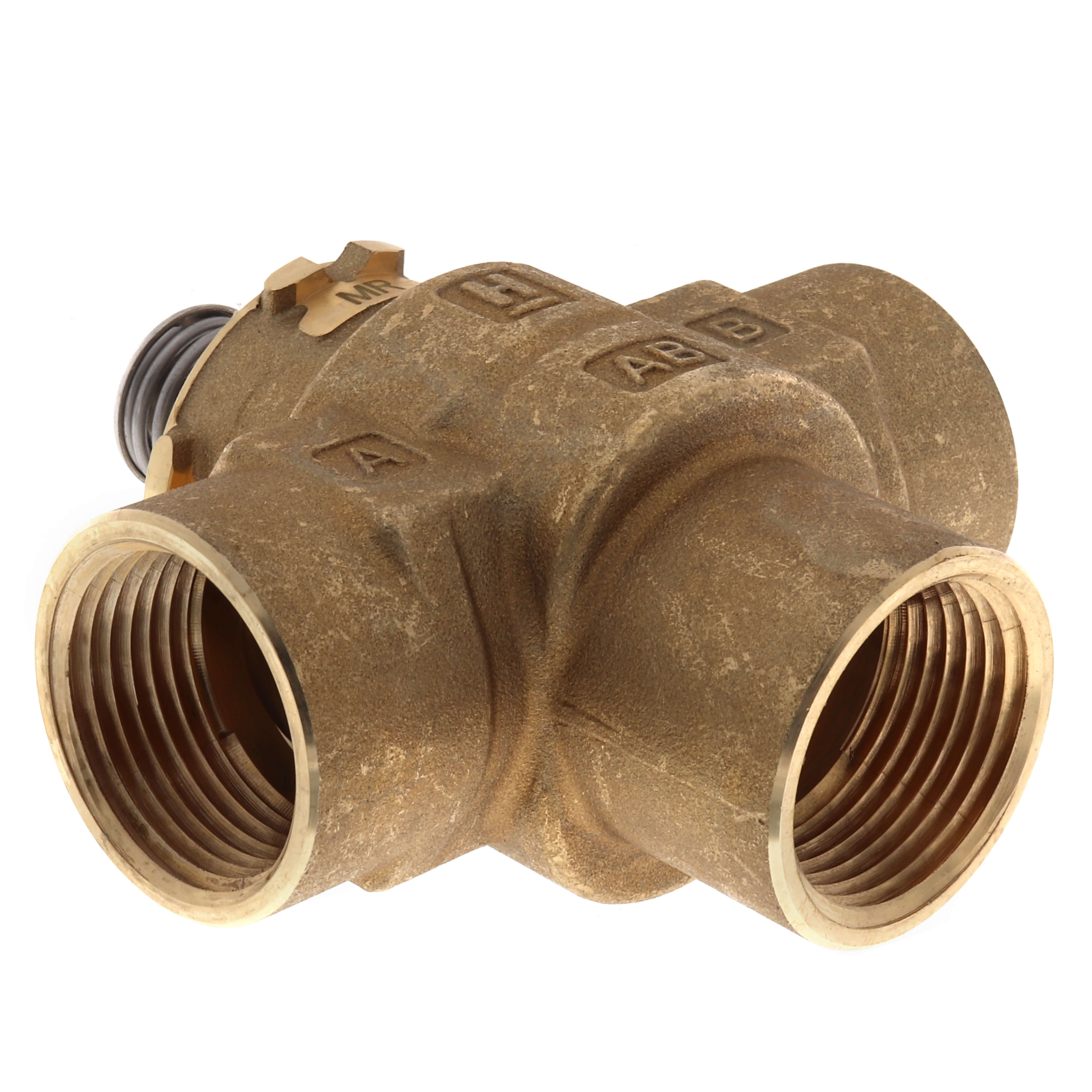 RESIDEO Resideo VCZMR6100 1-Inch Female NPT 3-Way Valve Assembly 8.6 Cv
