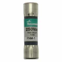 EATON Bussmann FNM-1 Time Delay Fuse 1A 250VAC 35/10000A Supplemental