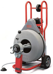 RIDGID RIDGID 47047 K-750 Drum Machine with C-24 5/8 Inch x 100 Foot Drain Cleaning Cable and AUTOFEED Control