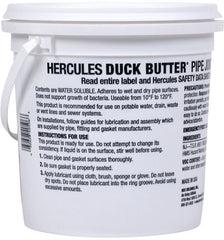 HERCULES Hercules 40506 8 Lb Duck Butter Pipe Joint Lubricant