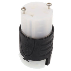 LEGRAND Pass & Seymour PS5469X Polarized Type, Nylon Material, Black, White 20Amp 250V Connector 6-20R