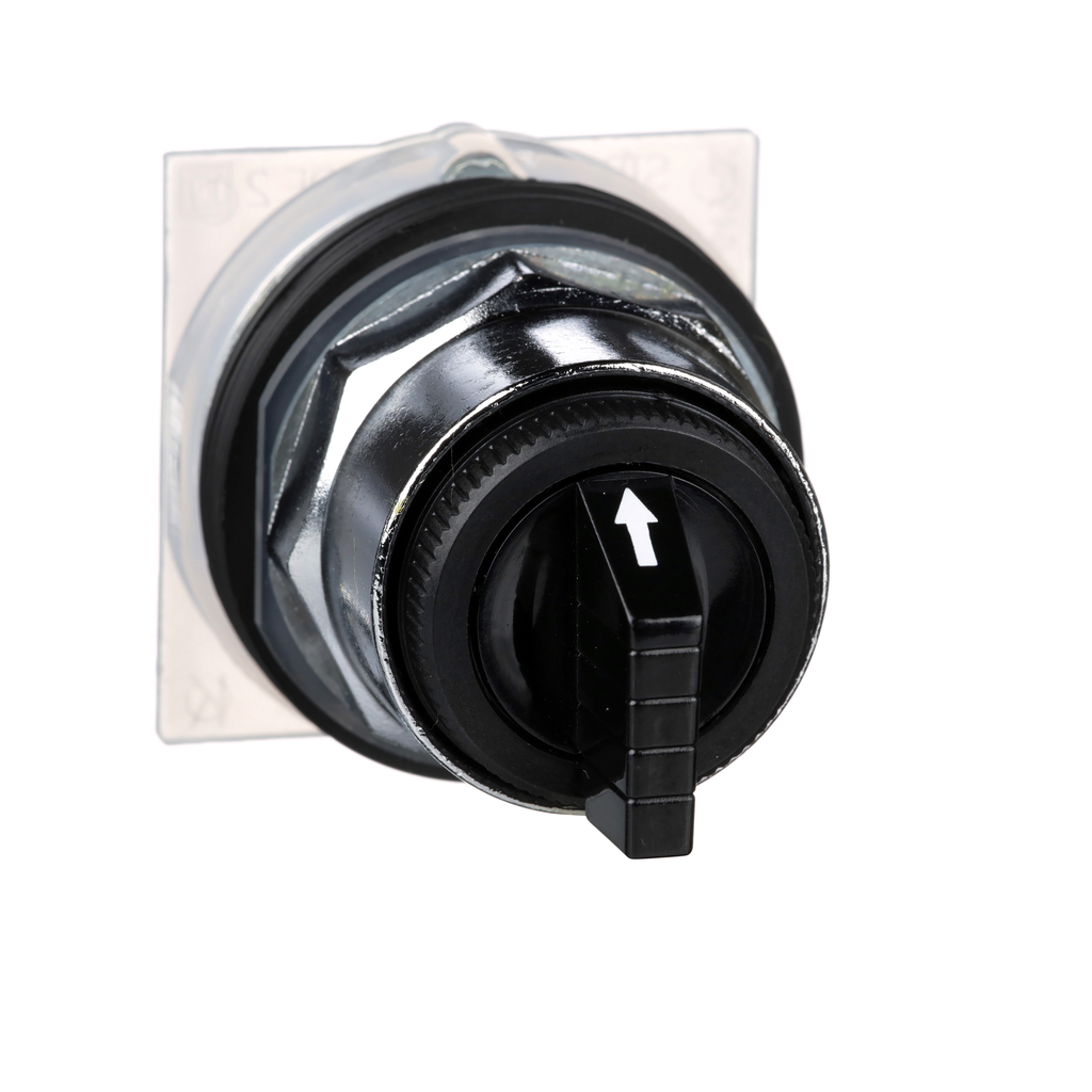 SCHNEIDER ELECTRIC Schneider Electric 9001KS53B Square D 30 mm 3-Position Momentary/Maintained/Momentary Knob Non-Illuminated Selector Switch Operator
