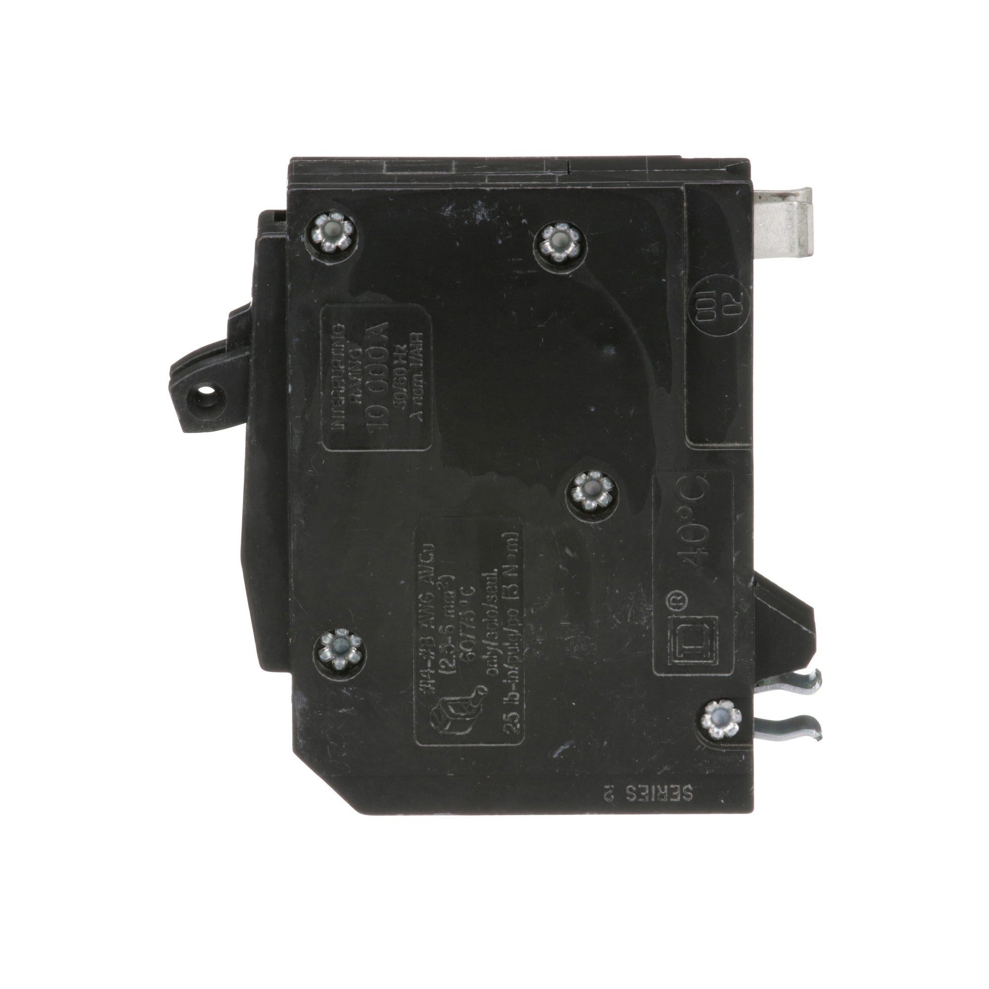 SCHNEIDER ELECTRIC Square D QO1515 Tandem Circuit Breaker 15A/15A 120/240V 1Ph Plug-On