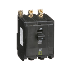SCHNEIDER ELECTRIC Square D QOB325 Miniature Circuit Breaker 25A 240V 3Ph Bolt-On