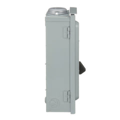 SCHNEIDER ELECTRIC Square D D222N Safety Switch Fusible 60A 2P NEMA-1 240V Single Throw
