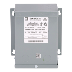 SCHNEIDER ELECTRIC Square D 750SV43F 0.75 kVa 120 x 240 VAC Primary 12/24 VAC Secondary Dry Type Buck and Boost Transformer