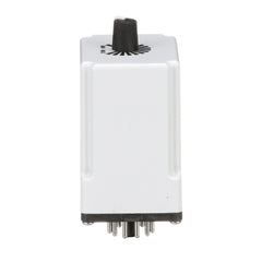 SCHNEIDER ELECTRIC Square D 9050JCK25V20 120 VAC 110 VDC Coil 10 Amp DPDT Plug-In Socket Mount AC/DC Timing Relay