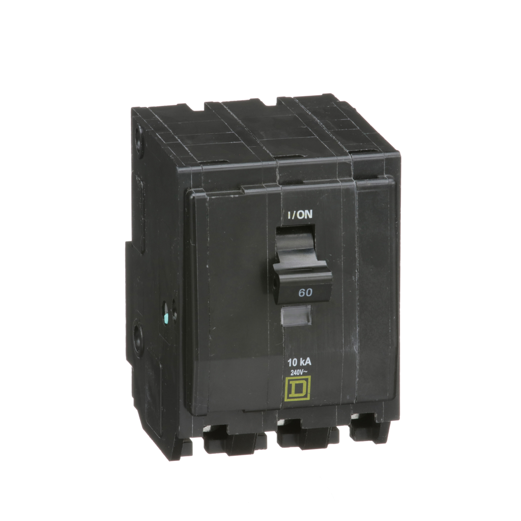 SCHNEIDER ELECTRIC Square D QO360 Miniature Circuit Breaker 60A 240V Plug-On