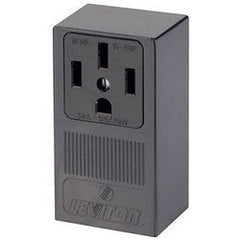 LEVITON Leviton 55050 50 Amp 125/250 Volt NEMA 14-50R 3P 4W Surface Mounting Receptacle