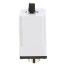 SCHNEIDER ELECTRIC Square D 9050JCK28V20 120 VAC 110 VDC Coil 10 Amp DPDT Plug-In Socket Mount AC/DC Timing Relay