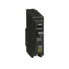 SCHNEIDER ELECTRIC Square D QO125 25amp 120/240v 1Pole Miniature Circuit Breaker, Plug-In