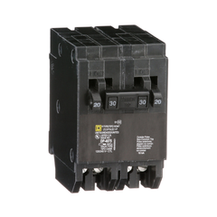 SCHNEIDER ELECTRIC Square D HOMT2020230 Miniature Circuit Breaker 20 Amp 120/240 Volt