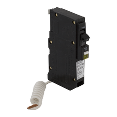 SCHNEIDER ELECTRIC Square D QO115CAFI Arc-Fault Circuit Breaker 15A 120/240V 1P Pigtail Neutral