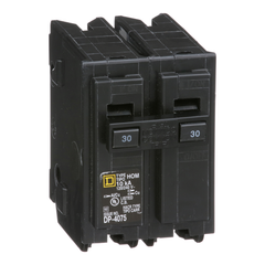 SCHNEIDER ELECTRIC Square D HOM2305219 Miniature Circuit Breaker 30 Amp 120/240 Volt