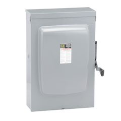 SCHNEIDER ELECTRIC Square D D225NR Safety Switch Fusible GD 240V 400A 2P NEMA-3R