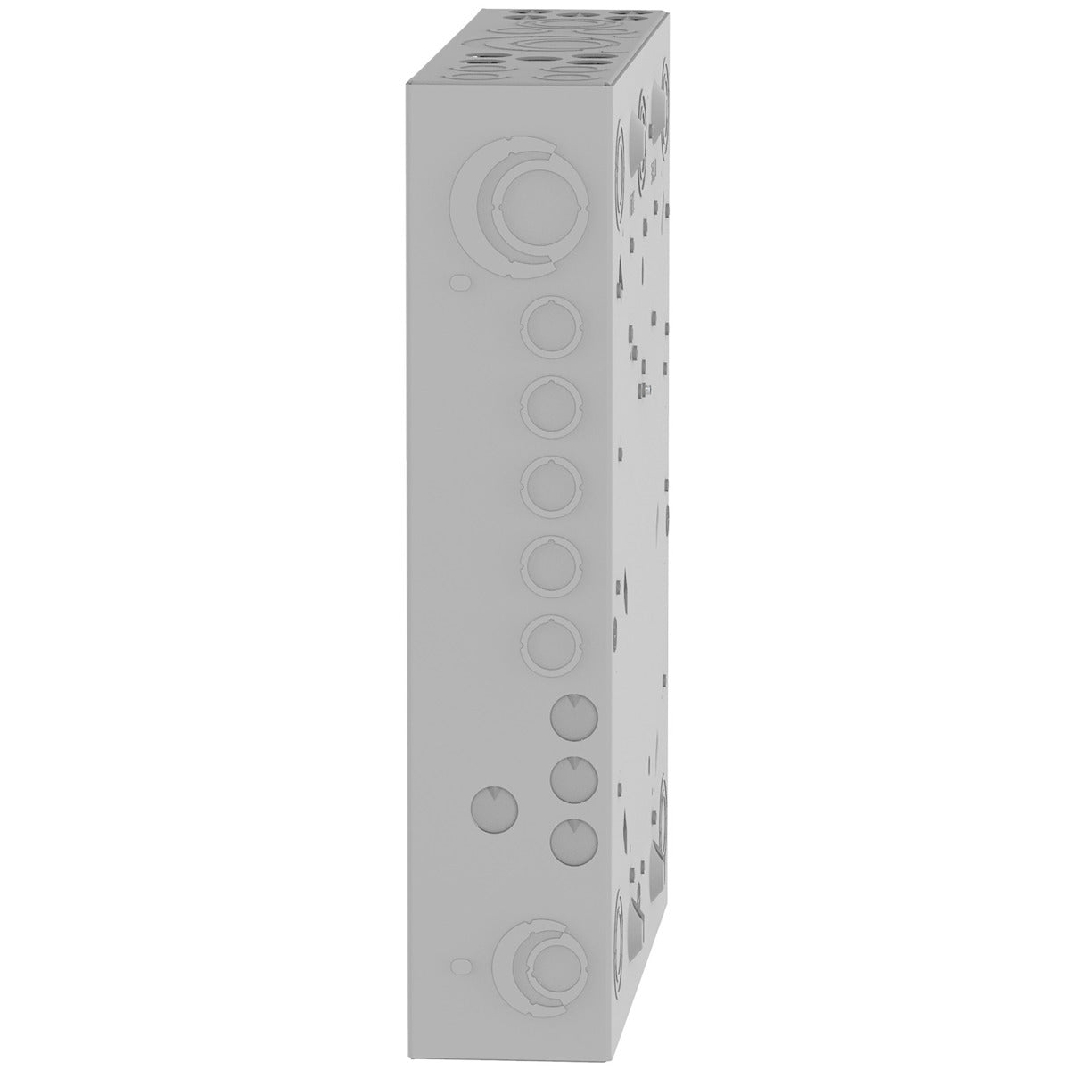 SCHNEIDER ELECTRIC Square D QO116M100P 100A 120/240V 1 Phase Convertible Main Breaker Load Center, Plug-On Neutral, 16 Spaces / 24 Circuits, NEMA-1