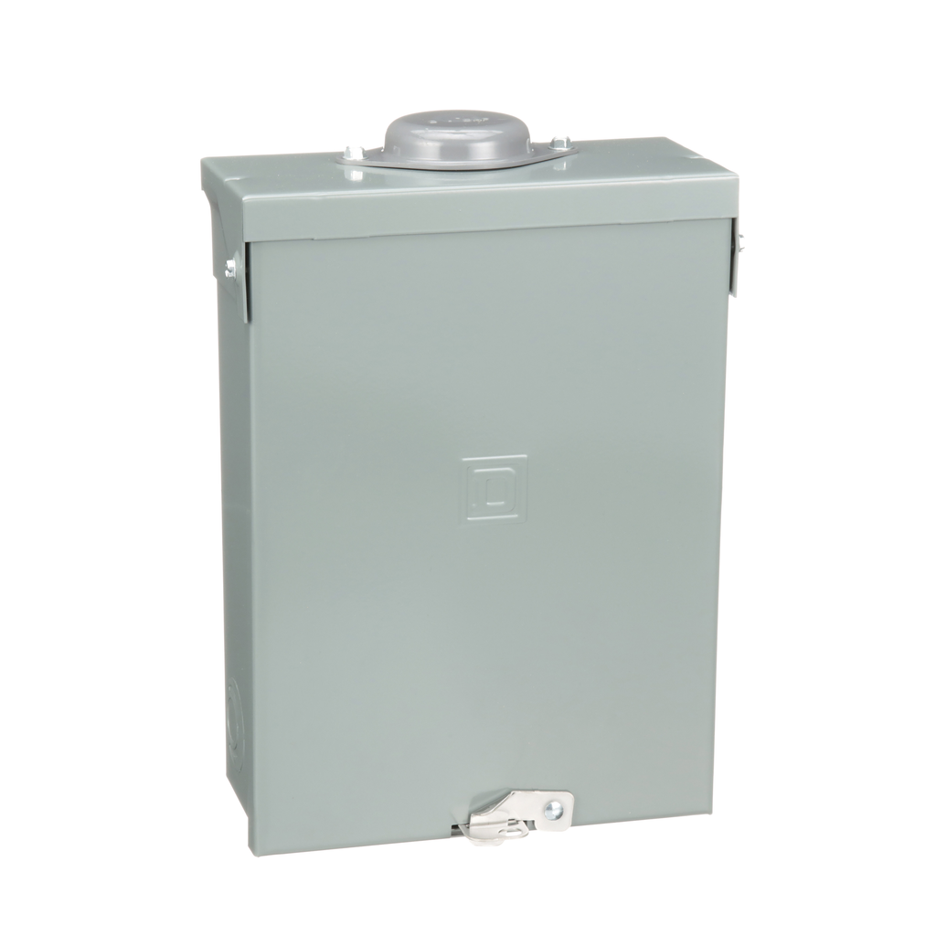 SCHNEIDER ELECTRIC Square D HOM612L100RB Load Center 100 Amp 6 Space NEMA 3R