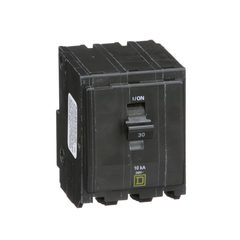 SCHNEIDER ELECTRIC Square D QO330 Miniature Circuit Breaker 30A 240V 3Ph Plug-In