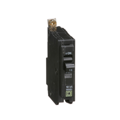 SCHNEIDER ELECTRIC Square D QOB115 Miniature Circuit Breaker 15A 120/240V 1Ph Bolt-On