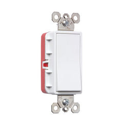 LEGRAND Pass & Seymour PT2601W PlugTail Single Pole Decorator Switch 15A 120/277V