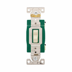 HUBBELL Hubbell HBL3031I 30 Amp 120/277 VAC 1-Pole Ivory Toggle Switch