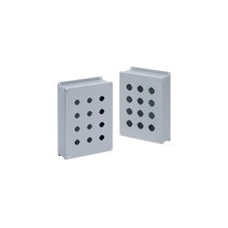 NVENT Hoffman E1PB 30.5-mm and 22.5-mm Pushbutton Enclosures Type 12