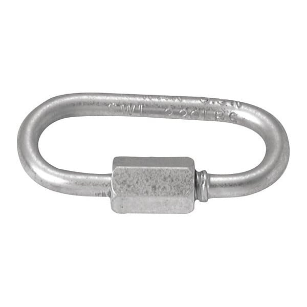 CAMPBELL Campbell t7645126v Quick Link 0.25 in Steel Zinc Plated