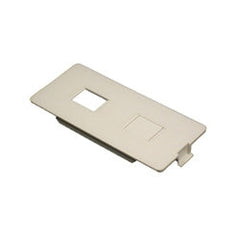 LEGRAND Wiremold 5507RJ Non-Metallic Dual RJ Device Plate 5500 Ivory