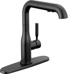 DELTA FAUCET Delta 16943-BL-DST Almari Single Handle Pull-Out Kitchen Faucet