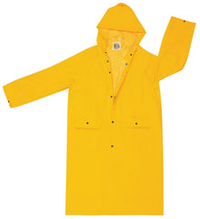 MCR SAFETY MCR Safety 200CS Classic Series Knee Length Raincoat Detachable Hood